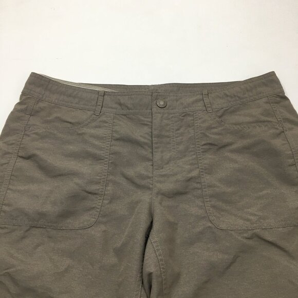 THE NORTH FACE Brown/Stone Drawstring Waist Adjustable Hem Activewear Shorts - Picture 7 of 14